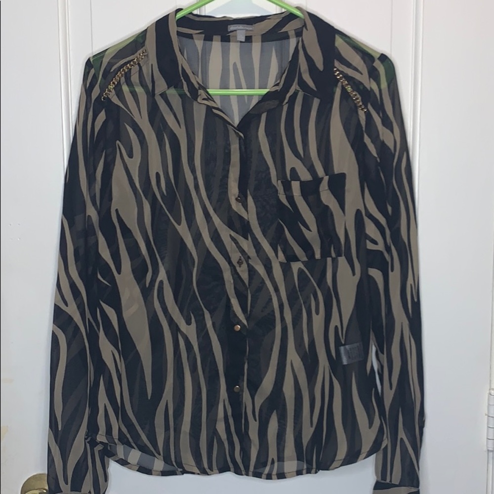 Printed blouse